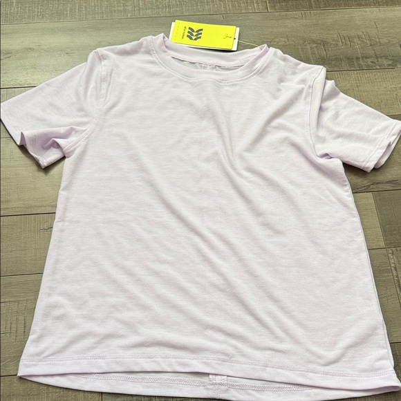 All in Motion Kids Pink and Lavendar Short Sleeve Tees - Picture 3 of 7